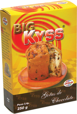 Embalagem Big Kyss Gotas de Chocolate Arcólor