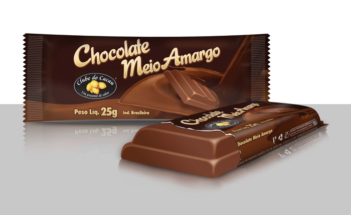 Embalagem Chocolate Meio Amargo