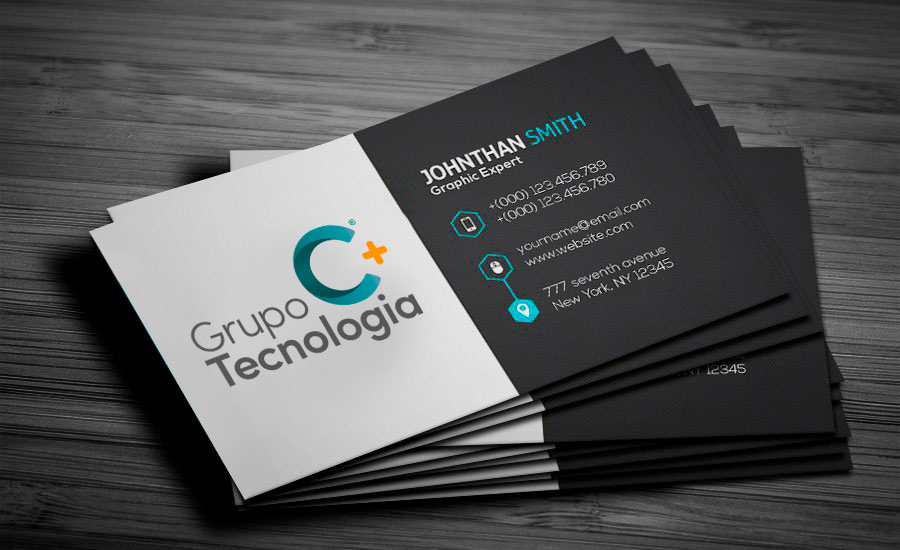 Logotipo Grupo C+ Tecnologia