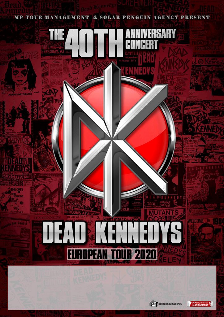 Material de Divulgação Dead Kennedys - 2020