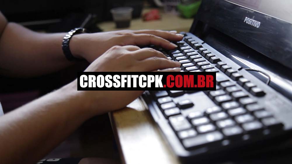 Chamada de lançamento do site da CrossFit CPK